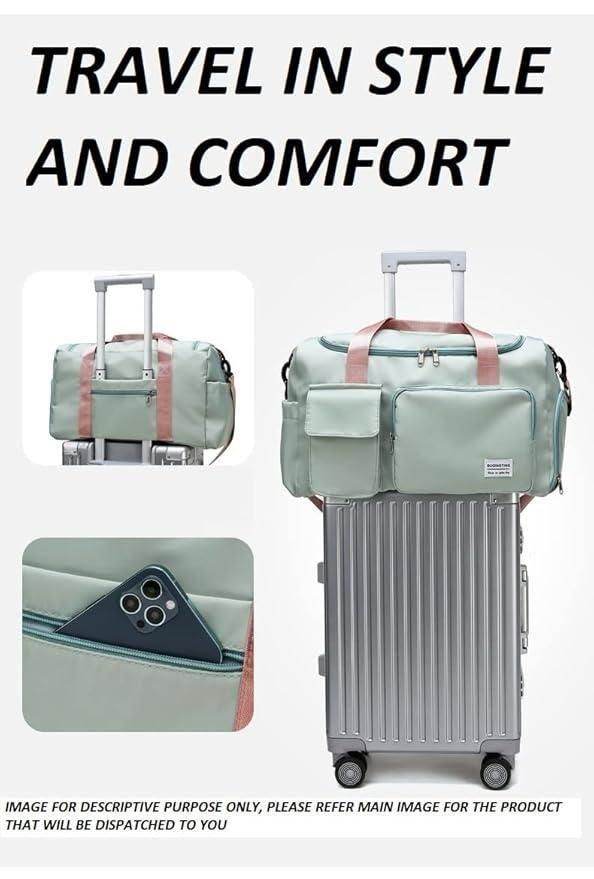 Duffle Bag with Shoe Compartment - NEXTLEVEL 