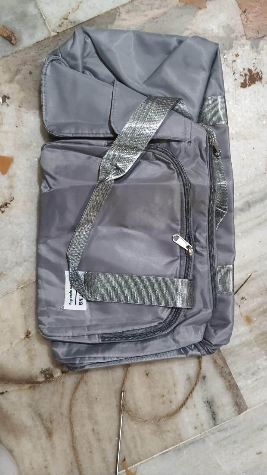 Duffle Bag with Shoe Compartment - NEXTLEVEL 