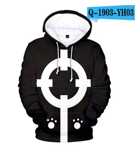 One Piece Anime Digital Print Hoodie - NEXTLEVEL 
