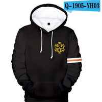 One Piece Anime Digital Print Hoodie - NEXTLEVEL 