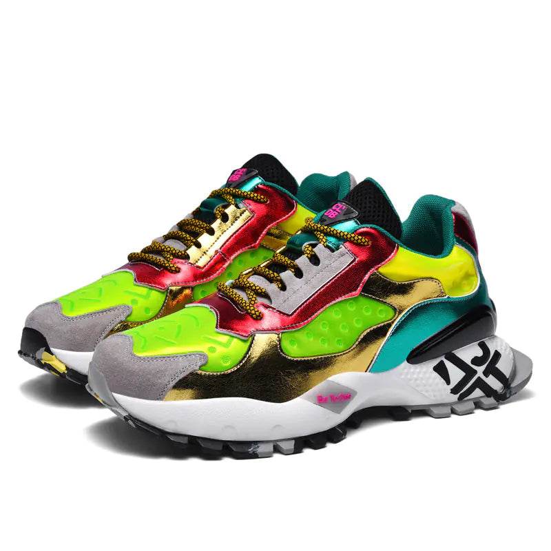 Autumn New Trendy Colorful Dad Sneakers for Men - NEXTLEVEL 