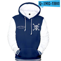 One Piece Anime Digital Print Hoodie - NEXTLEVEL 