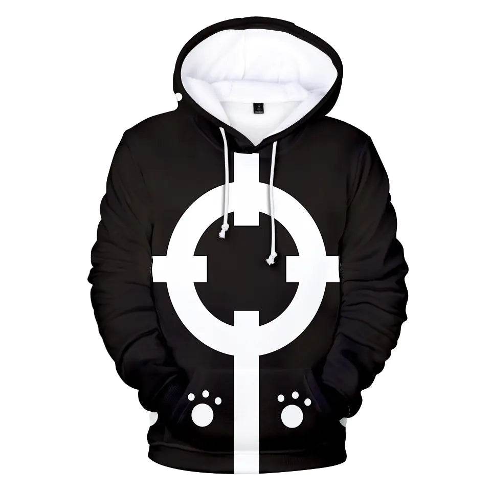 One Piece Anime Digital Print Hoodie - NEXTLEVEL 