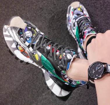 Autumn New Trendy Colorful Dad Sneakers for Men - NEXTLEVEL 